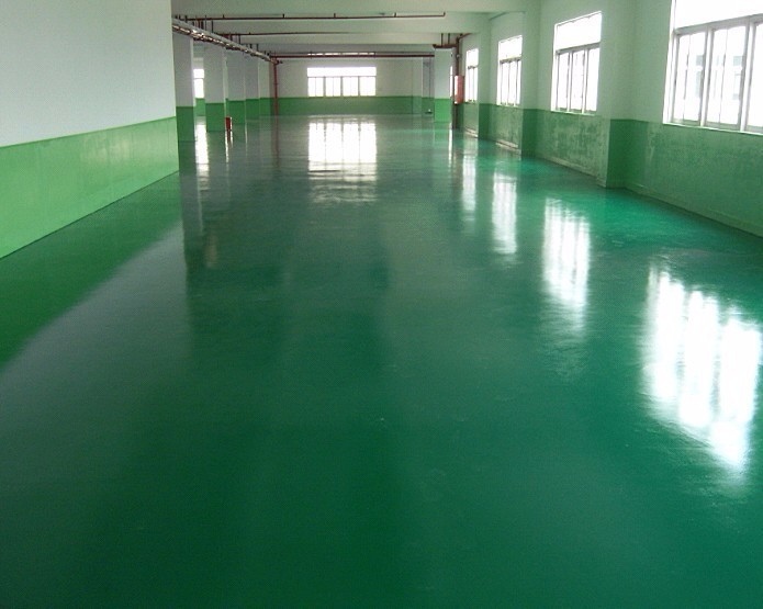 工廠車間施工環(huán)氧地坪漆的好處